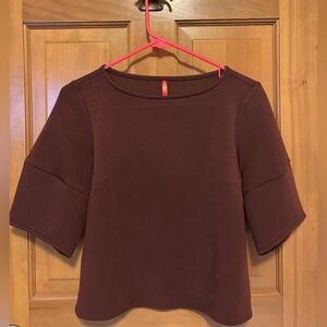 SPANX Chic Brown Women's Blouse